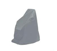 Funda para silla de ruedas impermeable Oxford 210D, protección contra el polvo para patinete de ancianos con banda elástica, gris, 39 x 29 x 39 pulgadas, accesorios para muebles de jardín al aire