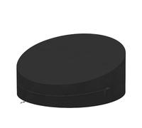 Funda para silla de salón - Fundas para tumbonas de patio | Cubierta antipolvo para muebles de exterior con bloqueo UV y parasol | Protector de isla solar impermeable | Bolsa de almacenamiento para