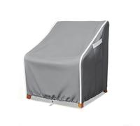 Funda para silla de salón giratoria al aire libre, paquete de 2 con tela Oxford 210D para ofrecer defensa a largo plazo contra el clima y el estrés ambiental (B 95,2 x 99 x 97,8 cm)