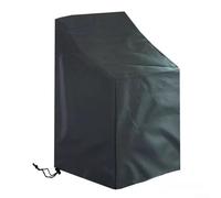 Funda para silla Oxford 210D para muebles de patio al aire libre con barrera de humedad resistente a los rayos UV y diseño ajustado