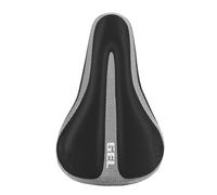 Funda para Sillín De Bicicleta,Funda De Sillín Acolchada con Silicona Ajustable - Almohadilla Impermeable Cómoda Y Suave para Bicicletas De Carretera, Montaña Y Eléctricas