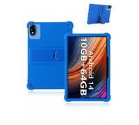 Funda para SKYEGG K11/JIKOCXN C30 Tablet 10.1 Pulgadas 2025 Última yystao Niños Funda Suave Silicona Compatible con SKYEGG K11/JIKOCXN C30, Soporte Ajustable (Azul)