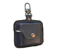 Funda para slim de para Sony WF-1000XM6 Sin para volumen Funda(Dark Blue) | Clip mosquetón incluido, para fácil transporte, ideal para mochilas, reduce pérdida de audífonos