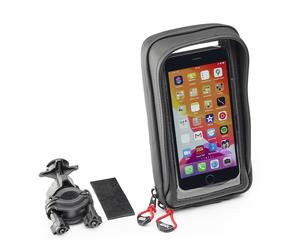 Funda para smartphone GIVI, compatible con scooter, moto y bicicleta, transparente