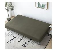 Funda para Sofá Cama Funda Plegable Universal Funda Sofá Cama Clic Clac 3 Plazas Elastica Sin Brazos Sin Apoyabrazos para Sala De Estar (Color : #17, Size : 190-210cm/74.8-82.6in)