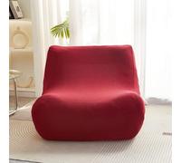 Funda para Sofá Cama Sin Brazos, Terciopelo Funda Sofa Clic Clac de 1 Plazas, Elástico Antideslizante sin Reposabrazos Protector para Sofás Sala de Estar(I)