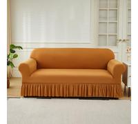 Funda Para Sofá De 1, 2, 3 O 4 Plazas, Muy Elástica, Con Faldón Funda Supersuave Antideslizante Para Sofá, Universal, Ideal Para Gatos, Perros Y Otras Mascotas(Size:3 Seater (190-230cm),Color:B)