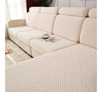 Funda para sofá de 2 plazas para Largo 100-125CM Esta Funda de cojín de sofá Utiliza Tela de poliéster Suave Alta Elasticidad Antiarrugas Duradera Fácil de Instalar con un tirón, Muy Se adap