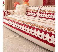 Funda para Sofá de Mascotas - Duradera, Antideslizante y Lavable, Protector Universal Acolchado para Perros y Gatos para la Mayoría de los Sofás Red 90 * 120cm/35.43 * 47.24in