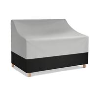 Funda para Sofá De Patio, para Muebles De Exterior, De Tela Oxford 420D Resistente E Impermeable, Ideal para Lluvia, Sol Y Nieve, Funda para Sofá De 2 O 3 Plazas Con Bolsa De Almacenamiento