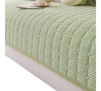 Funda para Sofá para Perros, Funda Antideslizante para Sofá con Rejilla, Protectora De Muebles, Suave Y Afelpada, Apta para Mascotas(Green B,110x240cm)