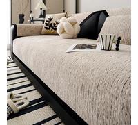 Funda para sofá, Protector de Muebles, con Partículas De Silicona Antideslizantes para 1 2 3 4 Plazas, Seccional y Forma L(9,70X180CM)