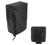 Funda para Sonda de Pesca para Lowrance y Humminbird 3-4 Pulgadas Dispositivos, 23x16x8cm Tela Oxford Cubierta del Buscador de Profundidad con Revestimiento Plateado y Cordón Ajustable