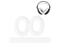 Funda para Sony INZONE H9 II, yystao Almohadillas para auriculares compatibles con Sony INZONE H9 II, protección completa 2 en 1, antigoteo, antisudor, color blanco