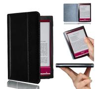 Funda para Sony PRS-T2/PRS-T1 de 15.2 cm para Sony PRS-T1 Smart Slim Light Folio plegable de piel sintética para Sony PRS-T2 e-Book Case (negro)