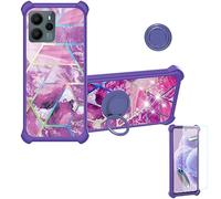Funda para SPC Discovery Pro Funda Compatible con SPC Discovery Pro Case Carcasa Soporte Cover [con 9H Dureza HD Protector Pantalla] PC + Silicona IMDZ-ZS