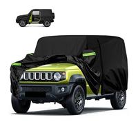 Funda para Suzuki Jimny (3 puertas 1998 - 2024), Dupont Oxford Lona para Suzuki Jimny, puerta delantera con cremallera, funda completa para Suzuki Jimny, protección para todo el año, resistente al