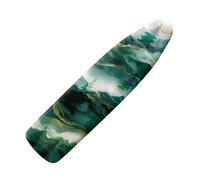 Funda para Tabla De Planchar 120X40 Montaña Verde Funda Acolchada Suave con Borde Elástico Universal, Resistente Al Calor E Impermeable, Anti-Quemaduras