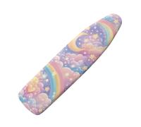 Funda para Tabla De Planchar 150X50 Arcoíris Funda Acolchada Suave con Borde Elástico Universal, Resistente Al Calor E Impermeable, Anti-Quemaduras