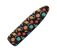 Funda para Tabla De Planchar 150X50 Planeta Funda Acolchada Suave con Borde Elástico Universal, Resistente Al Calor E Impermeable, Anti-Quemaduras