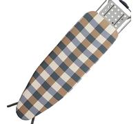 Funda para tabla de planchar - Capa de repuesto estándar, superficie duradera y resistente al calor | Acolchado reflectante grueso con protección contra altas temperaturas, tejido liso y deslizante