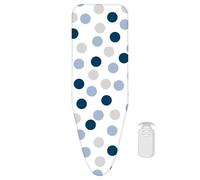 Funda para Tabla de Planchar clásica Laundryspecialist - 2 Capas y con Espuma de 3 mm - Talla S/M para Ancho de 25 a 32 cm y Largo de 105 a 112 cm - Universal
