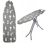 KADAX Funda para tabla de planchar para estación de planchado a vapor, funda para tabla de planchar sin arrugas, funda para tabla de planchar para plancha de vapor, funda de repuesto (gatos 130 x 45