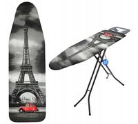Funda para tabla de planchar KADAX, 144x44 cm, Torre Eiffel