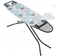 Funda para tabla de planchar KADAX con cordón, azul, triángulos M