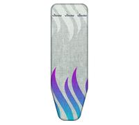 Vileda Funda para tabla de planchar Total Reflect – Refleja vapor, Gris 120-130x38-45 cm
