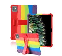 Funda para tablet Blackview LINK 8 de 12.7 pulgadas, funda protectora de silicona suave a prueba de golpes con soporte ajustable, ligera, resistente, anticaídas, antiarañazos, para Blackview LINK 8