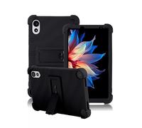 Funda para tablet Blackview ZENO 1 8 pulgadas, cubierta de silicona suave daunke con soporte plegable, fácil a prueba de golpes, antiarañazos, protección integral, negro