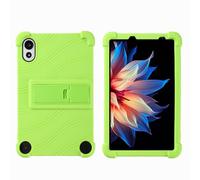 Funda para tablet Blackview Zeno 1 de 8 pulgadas, apta para niños, a prueba de golpes, de silicona, suave, a prueba de golpes, con soporte ajustable de PC, color verde
