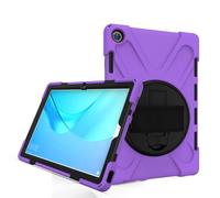 Funda para tablet compatible con Huawei MediaPad M5/M5 Pro de 10.8 pulgadas CMR-W09/AL09, resistente a prueba de golpes, protección contra caídas con correa para el hombro, soporte y correa de mano