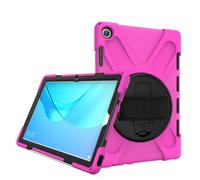 Funda para tablet compatible con Huawei MediaPad M5/M5 Pro de 10.8 pulgadas CMR-W09/AL09, resistente a prueba de golpes, protección contra caídas con correa para el hombro, soporte y correa de mano