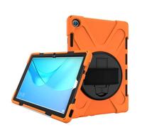 Funda para tablet compatible con Huawei MediaPad M5/M5 Pro de 10.8 pulgadas CMR-W09/AL09, resistente a prueba de golpes, protección contra caídas con correa para el hombro, soporte y correa de mano