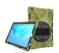 Funda para tablet compatible con Huawei MediaPad M5/M5 Pro de 10.8 pulgadas CMR-W09/AL09, resistente a prueba de golpes, protección contra caídas con correa para el hombro, soporte y correa de mano
