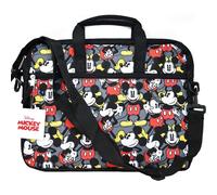 Funda para tablet con estampado integral de Mickey Mouse y correa para el hombro.