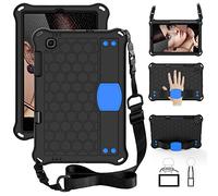 Funda para tablet Lenovo K10 de 10.3 pulgadas TB-X6C6F/TB-X6C6L/TB-X6C6X para niños, ligera EVA + PC a prueba de golpes, con correa para el hombro, funda protectora resistente para tableta. Negro y