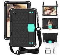 Funda para tablet Lenovo K10 de 10.3 pulgadas TB-X6C6F/TB-X6C6L/TB-X6C6X para niños, ligera EVA + PC a prueba de golpes, con correa para el hombro, funda protectora resistente para tableta. Negro +