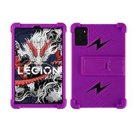 Funda para tablet Lenovo Legion Y700 (2025) de 3ª generación TB-321FC de 8.8 pulgadas con soporte de PC, silicona suave, lavable, esquinas gruesas a prueba de golpes, color morado