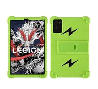 Funda para tablet Lenovo Legion Y700 (2025) de 3ª generación TB-321FC de 8.8 pulgadas con soporte de PC, silicona suave, lavable, esquinas gruesas a prueba de golpes, color verde