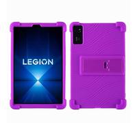 Funda para tablet Lenovo Legion Y700 de 4ª generación TB322FC 2025 de 8.8 pulgadas con soporte de PC, silicona suave, lavable, esquinas gruesas a prueba de golpes, color morado
