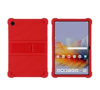 Funda para tablet Lenovo Tab K10C/E10C TB-X6E6F de 10.1 pulgadas con soporte de PC, silicona suave, lavable, esquinas gruesas a prueba de golpes, color rojo