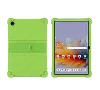 Funda para tablet Lenovo Tab K10C/E10C TB-X6E6F de 10.1 pulgadas con soporte de PC, silicona suave, lavable, esquinas gruesas a prueba de golpes, color verde