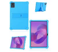 Funda para tablet Lenovo Tab M11 de 11 pulgadas, funda de silicona suave con soporte antideslizante, resistente a golpes y caídas, azul claro