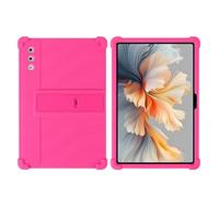 Funda para tablet Lenovo Yoga Pad Pro AI de 12.7 pulgadas TB520FU / Yoga Tab Plus de 12.7 pulgadas con soporte de PC, silicona suave, lavable, esquinas gruesas a prueba de golpes, rosa