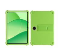 Funda para tablet OnePlus Pad Lite de 11 pulgadas, modelo OPD2419/2417, funda protectora de silicona suave a prueba de golpes con soporte ajustable de policarbonato (verde)