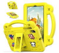 Funda para tablet Onn. de 7 pulgadas Gen 4 (modelo 2024, modelo 100135924), apta para niños, asa con soporte, dibujos animados de bricolaje, funda ligera de espuma EVA a prueba de golpes, color