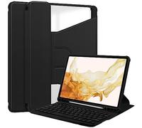 Funda para Tablet PC Funda Compatible with tableta inteligente Galaxy Tab S9 Plus compatible con Samsung Galaxy Tab S9 Plus de 12,4 pulgadas con teclado inalámbrico desmontable S Pen Holde, podría ver